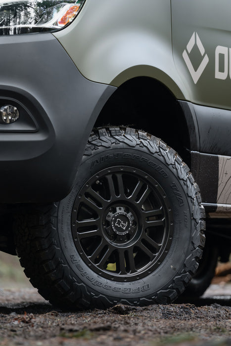 Black Rhino Yellowstone 18x8 5x130 +48mm Matte Black Wheel Rim 18" Inch