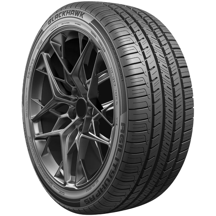 225/55R18 Blackhawk Agility UHP AS 102W XL Black Wall Tire