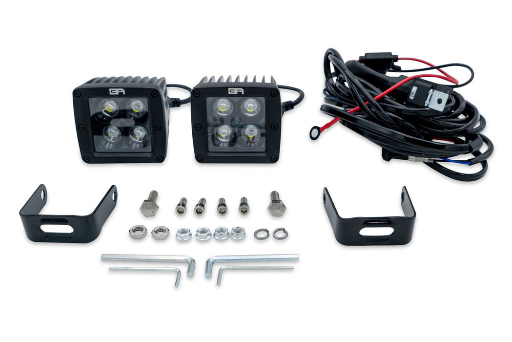 Body Armor 4x4 Blackout LED Cube Lights 30042