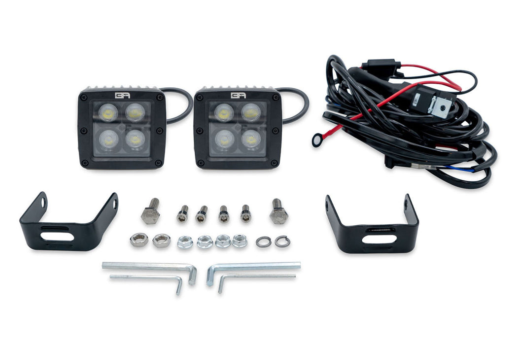 Body Armor 4x4 Blackout LED Cube Lights 30043