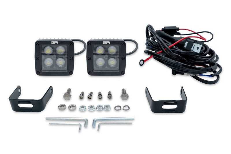 Body Armor 4x4 Blackout LED Cube Lights 30043