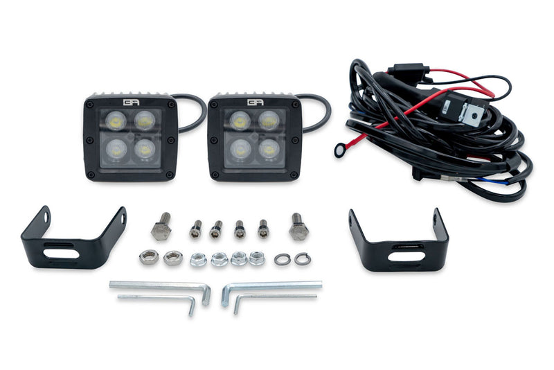 Body Armor 4x4 Blackout LED Cube Lights 30043