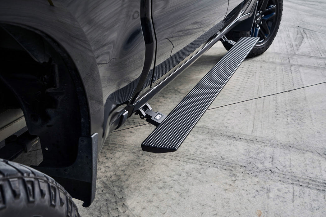 Body Armor E-Power Running Boards For 2015-2024 Ford F-150/F-250/F-350 Crew Cab