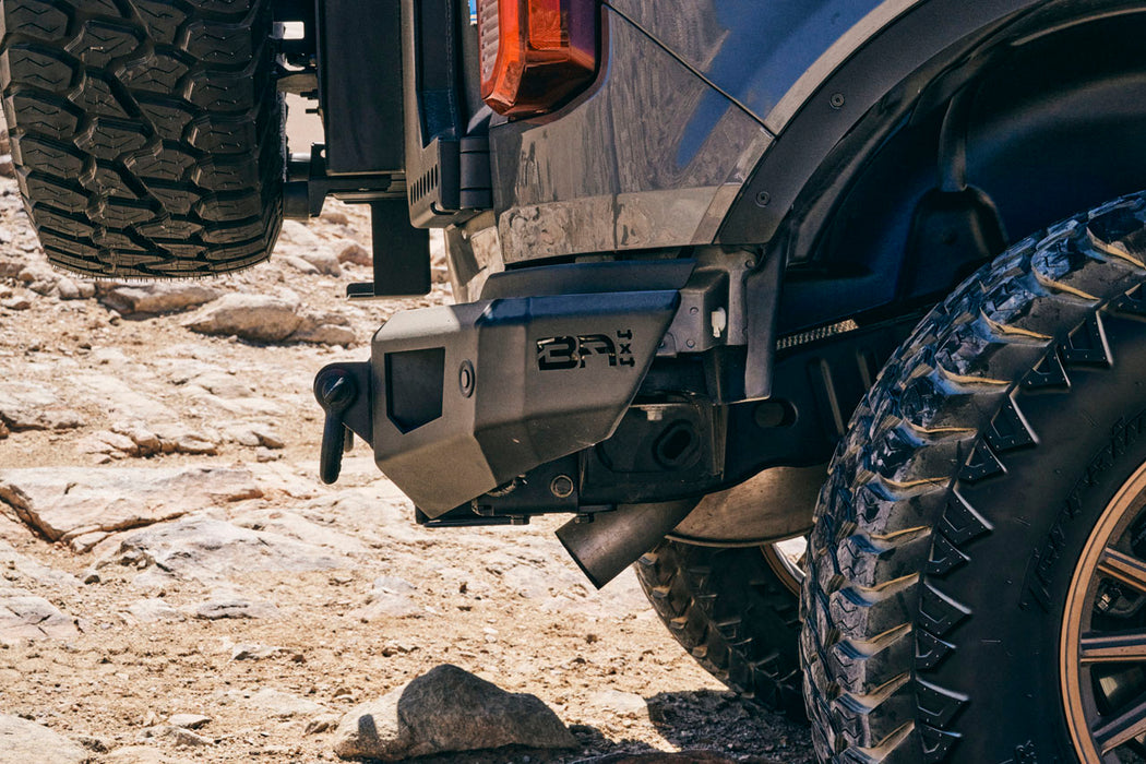 Body Armor Odyssey Series Rear Bumper For 2021-2023 Ford Bronco