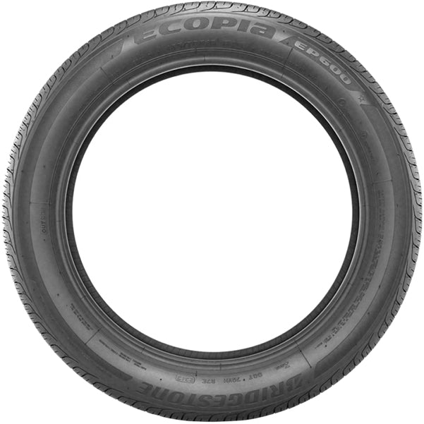 (QTY 2) 155/70R19 Bridgestone Ecopia EP600 84Q SL Black Wall Tires
