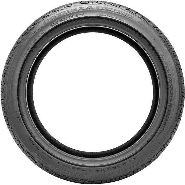 (QTY 2) 235/45R18 Bridgestone Potenza RE97AS 94V SL Black Wall Tires