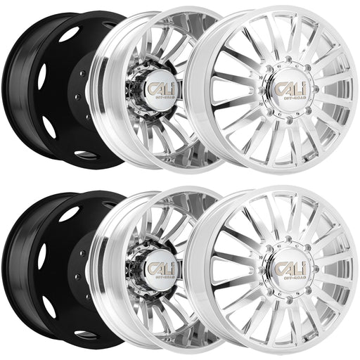 Cali Off-Road 9110D Summit Dually 9110D-2881PM121-L-6