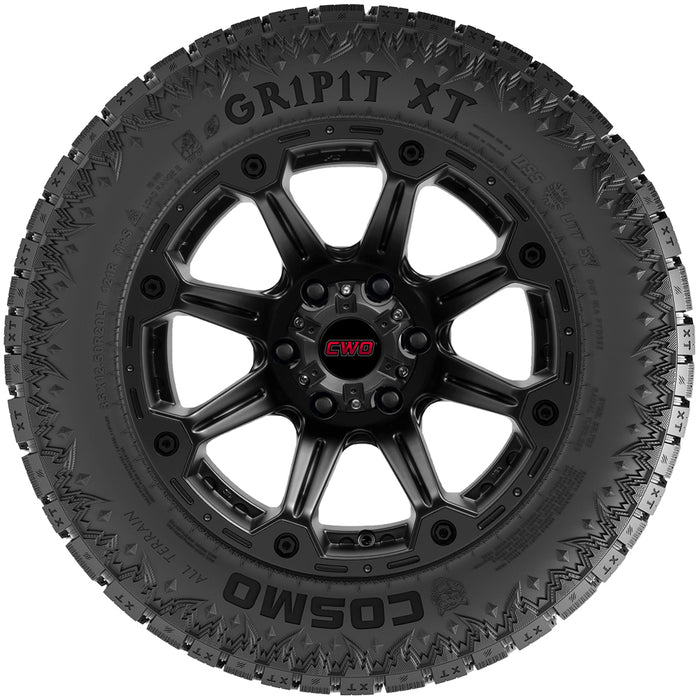 LT275/60R20 Cosmo Gripit XT 123/120S LRE Black Wall Tire