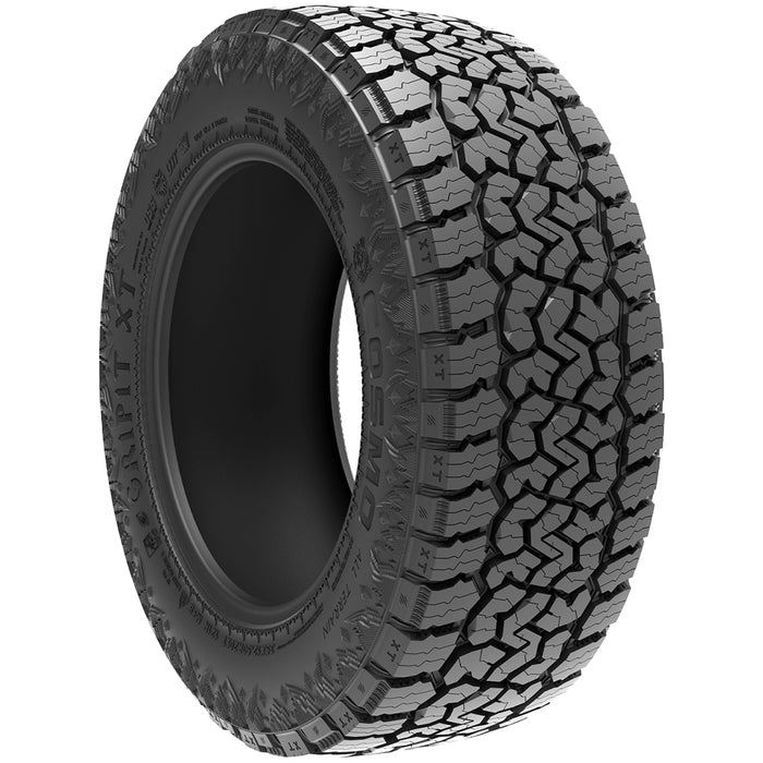 LT275/60R20 Cosmo Gripit XT 123/120S LRE Black Wall Tire