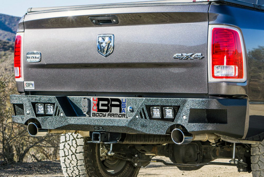 Body Armor 4x4 Front/Rear Eco Series Bumpers Fits 2013-2018 Ram 2500/3500
