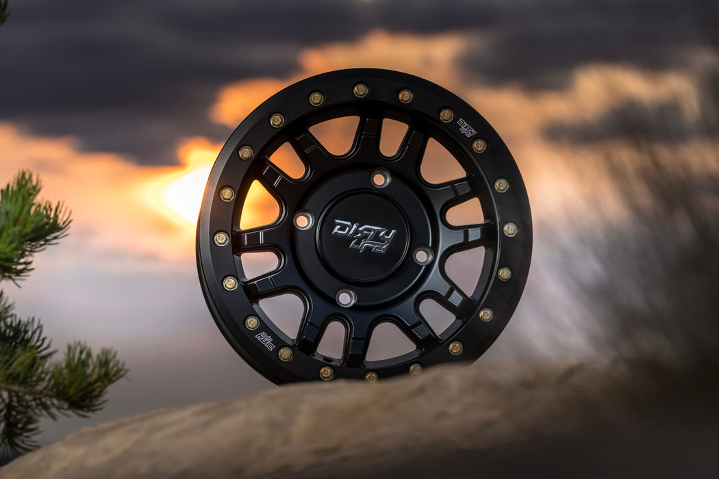 Dirty Life UTV 9309R Canyon Pro SxS 15x7 5x4.5" +38mm Matte Black Wheel Rim