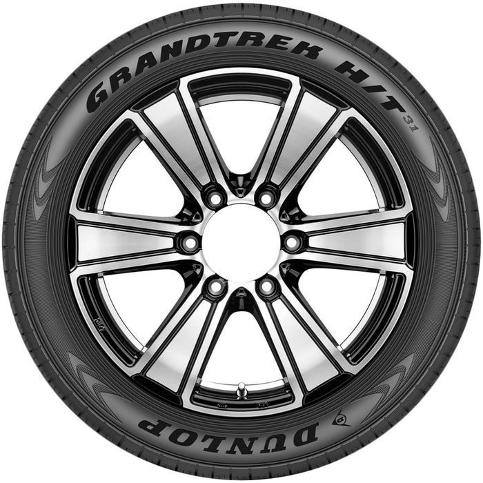 (QTY 4) 265/50R22 Dunlop GrandTrek HT31 112V XL Black Wall Tires