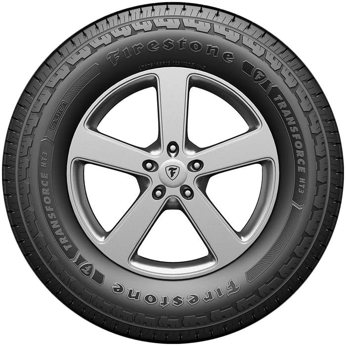 (QTY 2) LT265/70R18 Firestone Transforce HT3 124R LRE Black Wall Tires