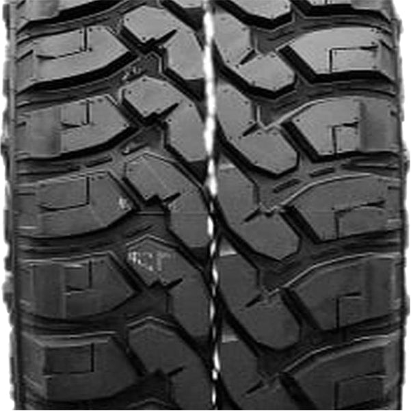 (QTY 2) 35x12.50R20LT Forceum M/T 08 Plus 121Q LRE Black Wall Tires