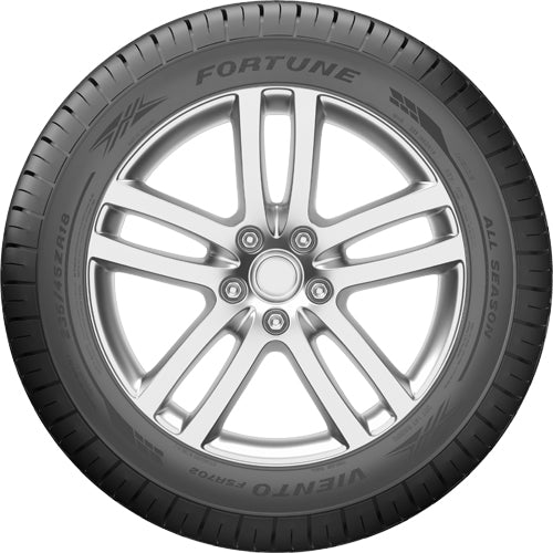 (QTY 4) 235/45R18 Fortune Viento FSR702 98Y XL Black Wall Tires