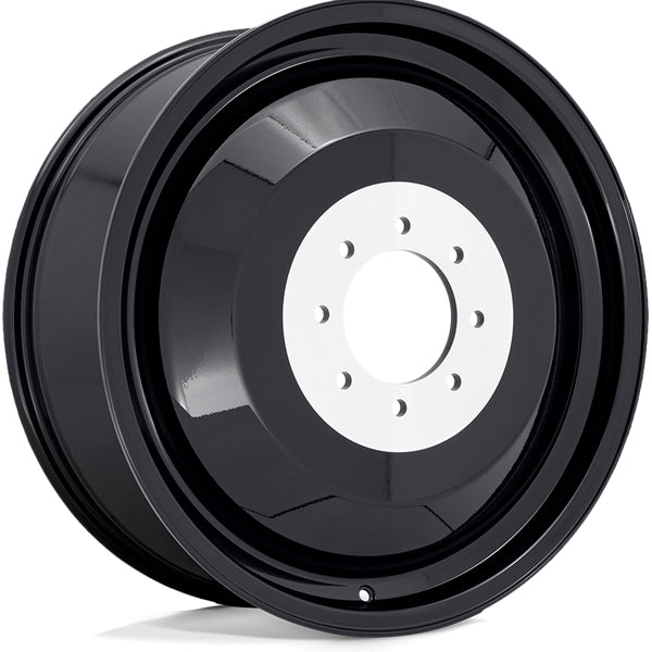 Set of 6-20" Inch Fuel D871 Flux Dually 8x200 Blackout Wheels Rims