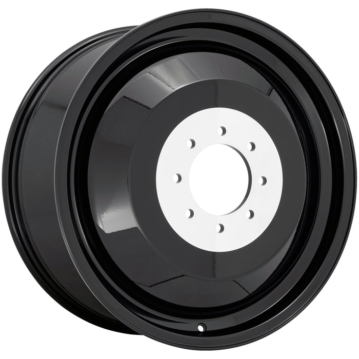 Set of 6-22" Inch Fuel D875 Flux Dually 8x170 Black/Tint Wheels Rims
