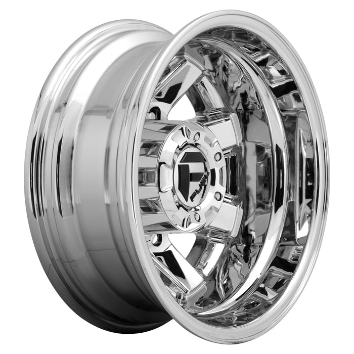 (Set of 4) 17" Inch Fuel D536 Maverick Dually 8x200 Chrome Wheels Rims