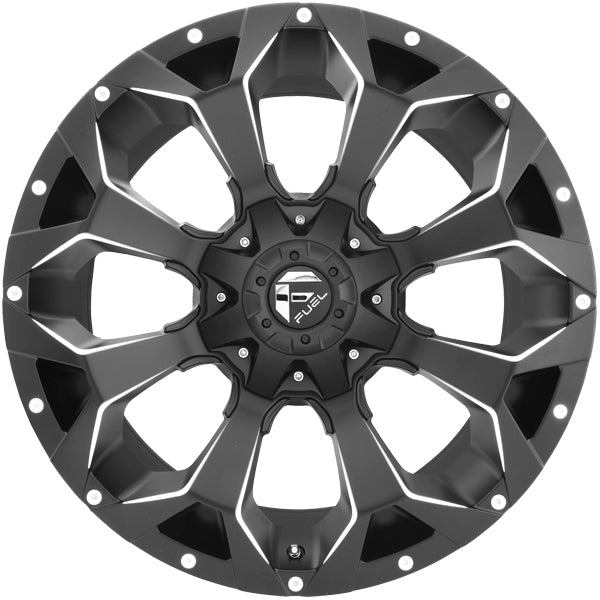 Fuel D546 Assault 17x9 6x135/6x5.5" -12mm Black/Milled Wheel Rim 17" Inch