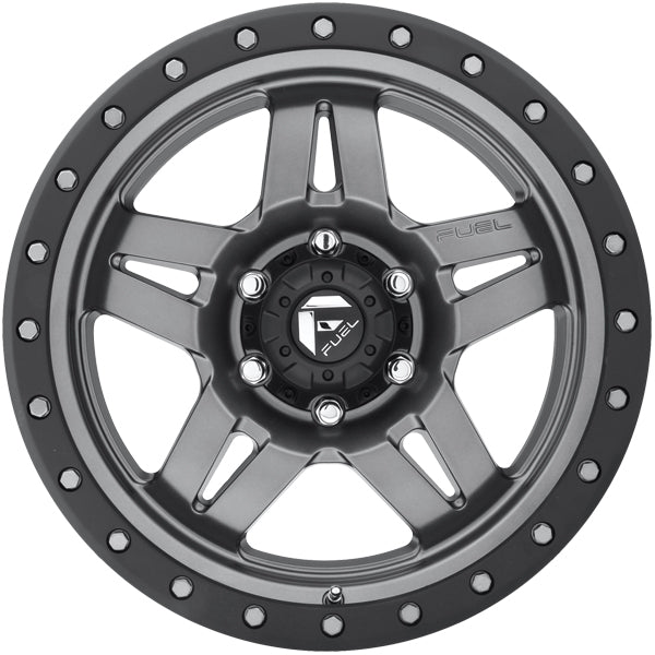 Fuel D558 Anza 18x9 5x150 +20mm Gunmetal Wheel Rim 18" Inch