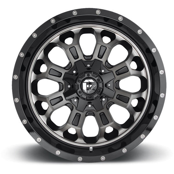 Fuel D561 Crush 18x9 6x135/6x5.5" +19mm Black/Tint Wheel Rim 18" Inch