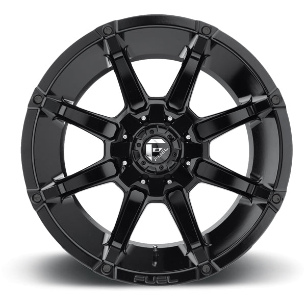 Fuel D575 Coupler 18x9 6x135/6x5.5" +1mm Gloss Black Wheel Rim 18" Inch