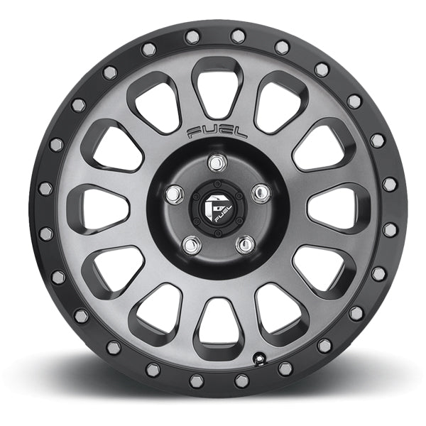 Fuel D601 Vector 18x9 5x150 +20mm Gunmetal Wheel Rim 18" Inch