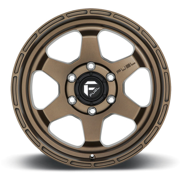 Fuel D666 Shok 18x9 5x150 +20mm Bronze Wheel Rim 18" Inch
