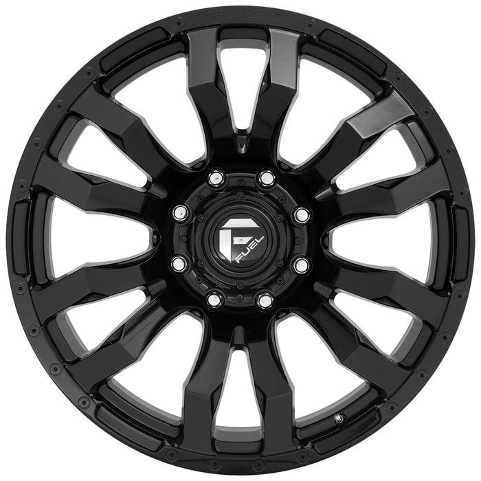 Fuel D675 Blitz 18x9 6x5.5" -12mm Gloss Black Wheel Rim 18" Inch