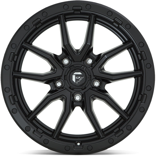 Fuel D679 Rebel 5 18x9 5x5" +20mm Matte Black Wheel Rim 18" Inch