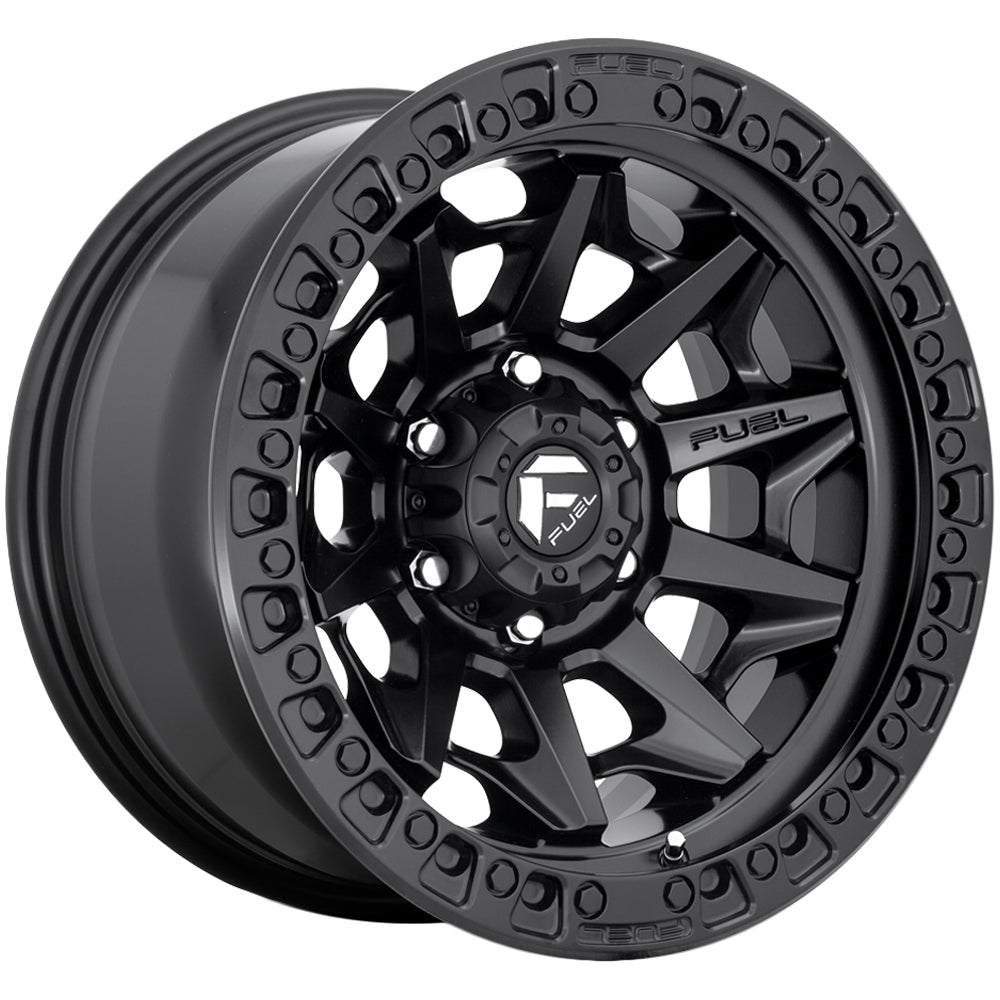 Fuel D694 Covert 17x9 5x110 -12mm Matte Black Wheel Rim 17