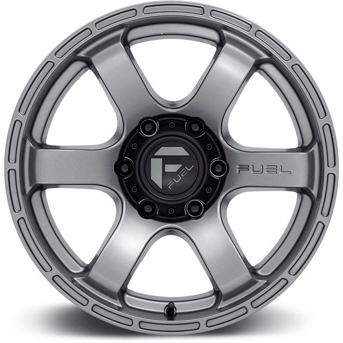 Fuel D767 Rush 18x9 6x120 +20mm Gunmetal Wheel Rim 18" Inch