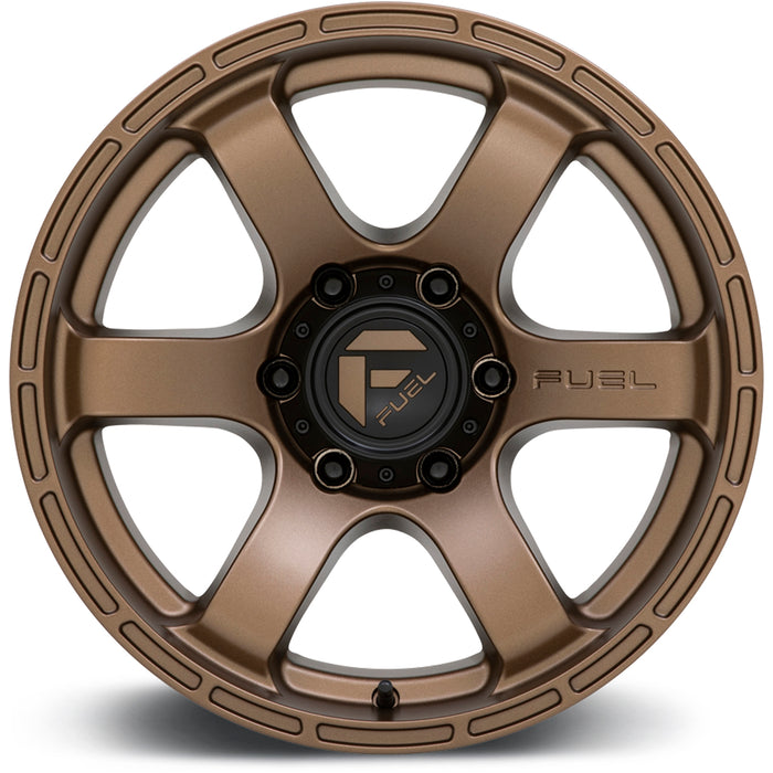 Fuel D768 Rush 18x9 6x5.5" -12mm Bronze Wheel Rim 18" Inch