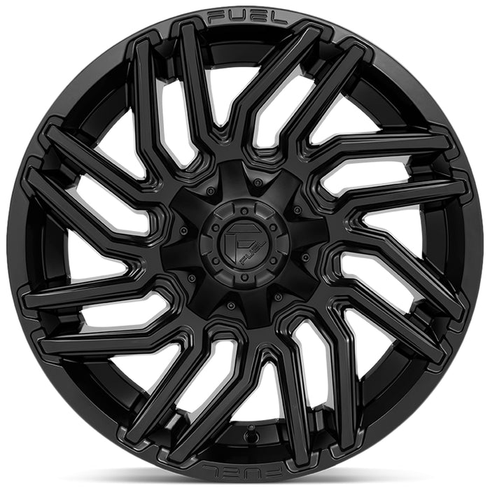 Fuel D775 Typhoon 22x10 6x135/6x5.5" -18mm Matte Black Wheel Rim 22" Inch