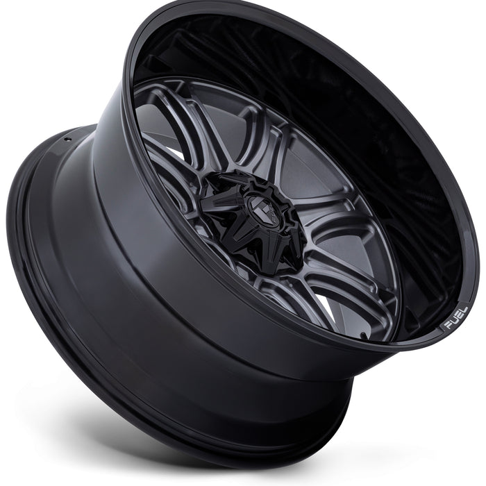 Fuel D853 Darkstar 22x10 6x135/6x5.5" -18mm Gunmetal Wheel Rim 22" Inch