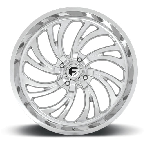 (Set of 5) Fuel UTV D203 Kompressor 20x7 4x137 +13mm Polished Wheels Rims