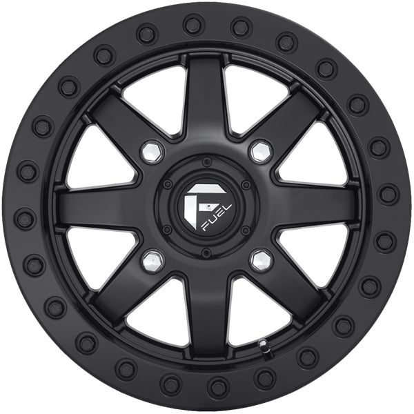 Fuel UTV D936 Maverick Beadlock 15x7 4x136 +38mm Matte Black Wheel Rim 15" Inch