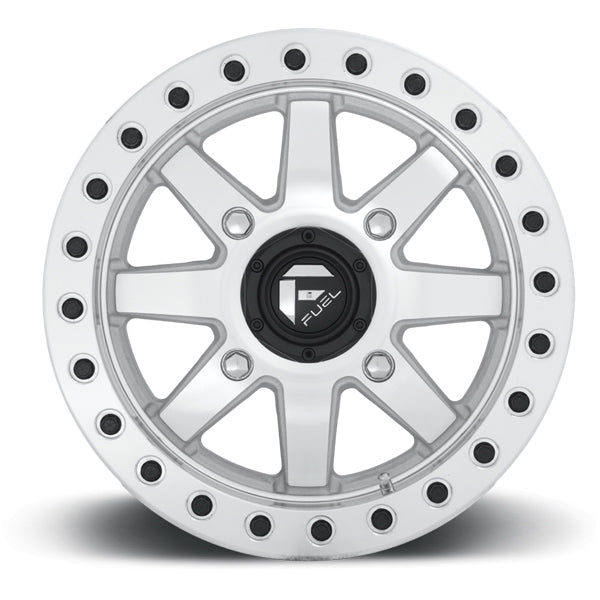 (Set of 5) Fuel UTV D937 Maverick Beadlock 15x7 4x136 +38mm Machined Wheels Rims