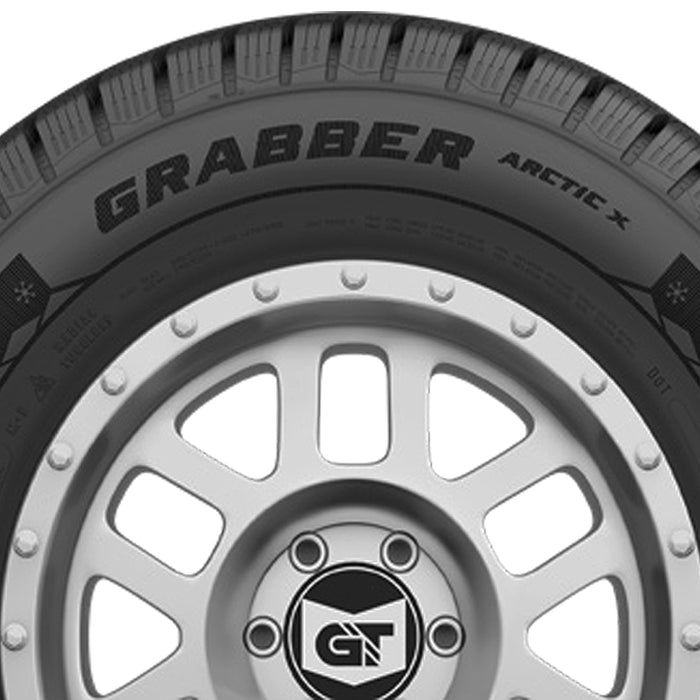 (QTY 4) 275/55R20 General Grabber Arctic X 117T XL Black Wall Tires
