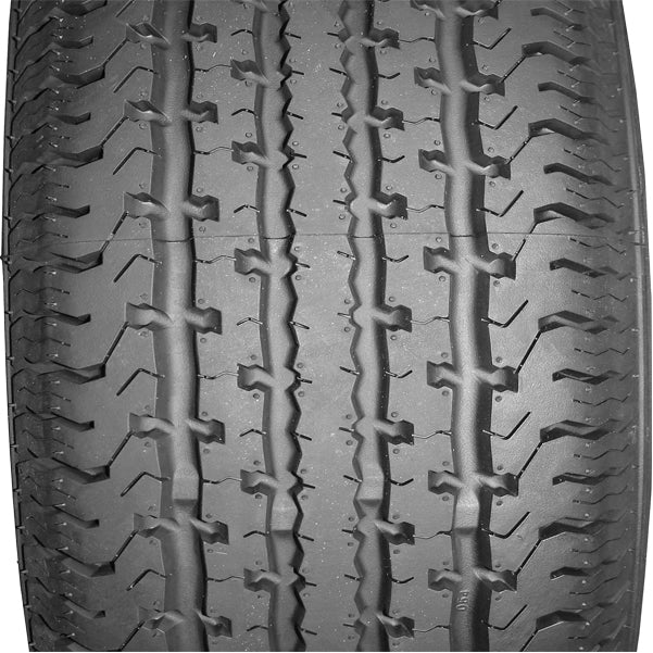 ST225/75R15 Hi Run ST100 Trailer 113/108M LRD Black Wall Tire