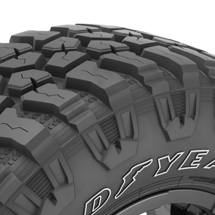LT295/70R18 Goodyear Wrangler Boulder MT 129P LRE White Letter Tire