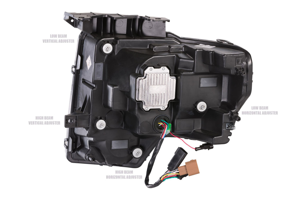 GTR Lighting Carbide LED Headlights Pair For 2009-2014 Ford F-150