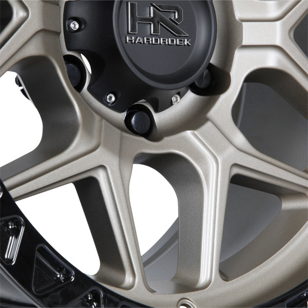 HardRock Off-Road H107 20x10 5x5" -19mm Bronze Wheel Rim 20" Inch