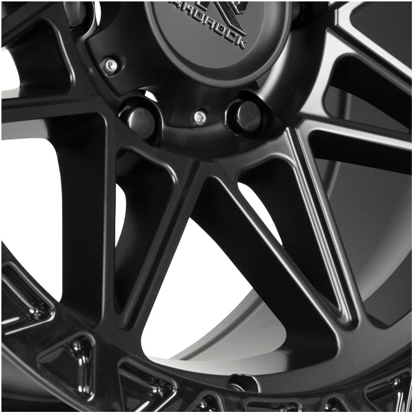 HardRock Off-Road H109 17x9 6x5.5" -12mm Matte Black Wheel Rim 17" Inch