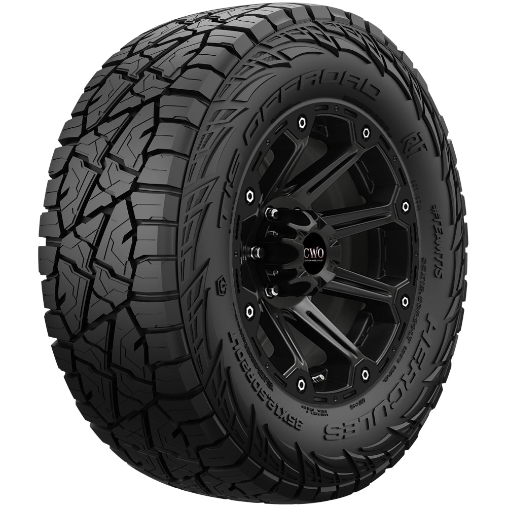 33x12.50R20LT Hercules TIS Offroad RT1 119Q LRF Black Wall Tire — CWO