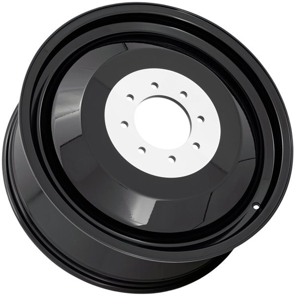 (Set of 6) 20" Inch Hostile H402 Diablo Dually 8x6.5" Black/Milled Wheels Rims