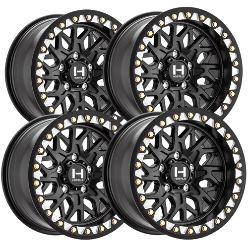 Hostile UTV H333 Glamis Beadlock H333-1570511444A-H333-1580511444A