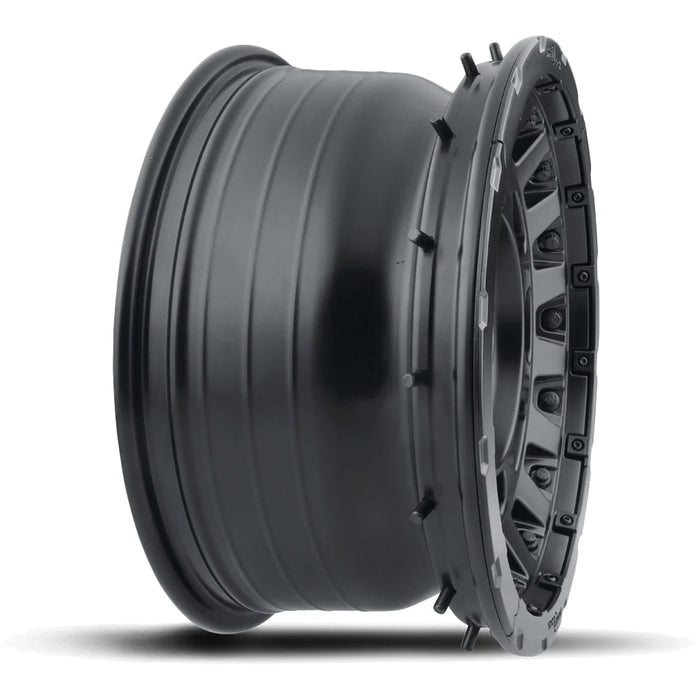 Icon Alloys Hammer Pro 17x8.5 6x135 +6mm Satin Black Wheel Rim 17" Inch