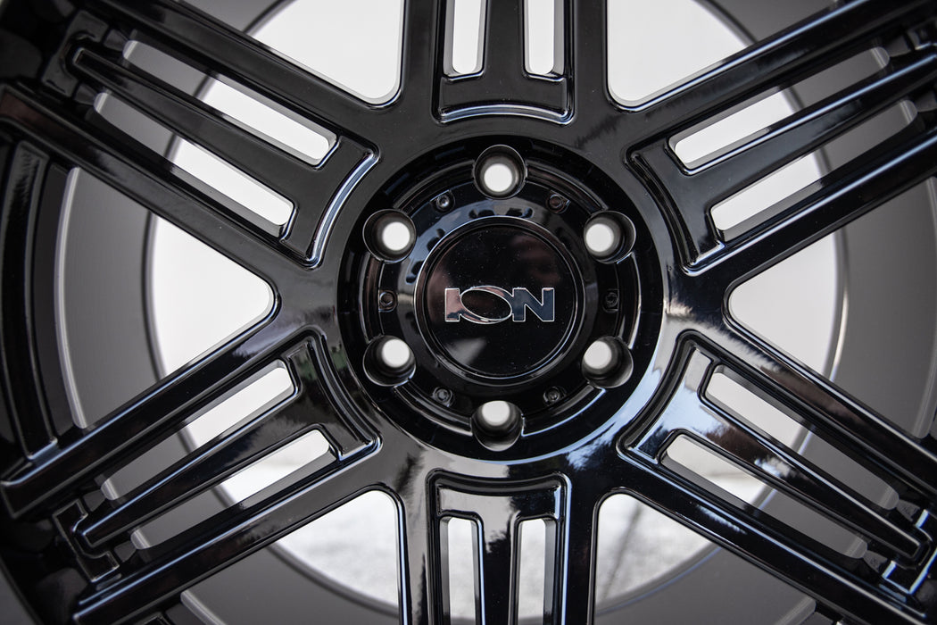 Ion 147 20x9 8x180 +0mm Gloss Black Wheel Rim 20" Inch