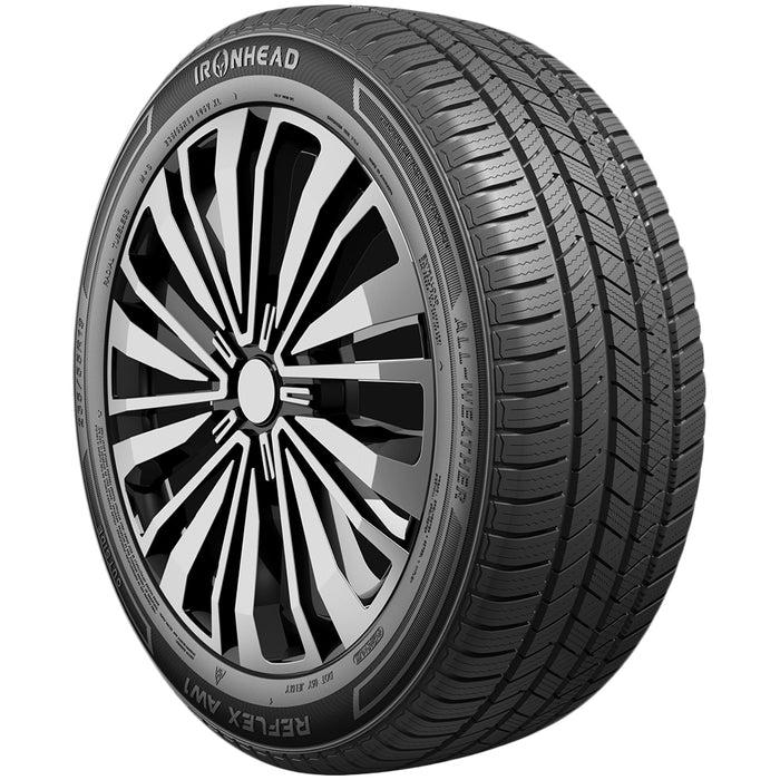 225/50R17 Ironhead Reflex AW1 98V XL Black Wall Tire